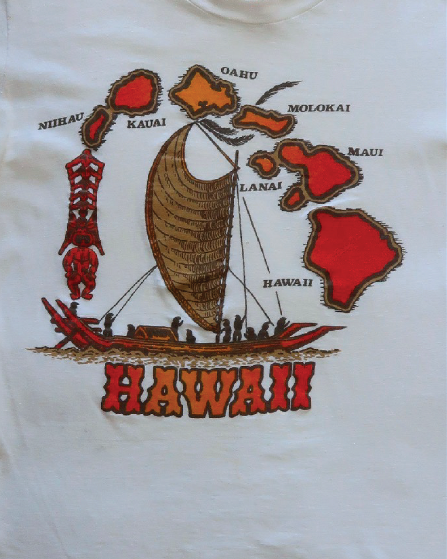 s/m hawaii islands tee
