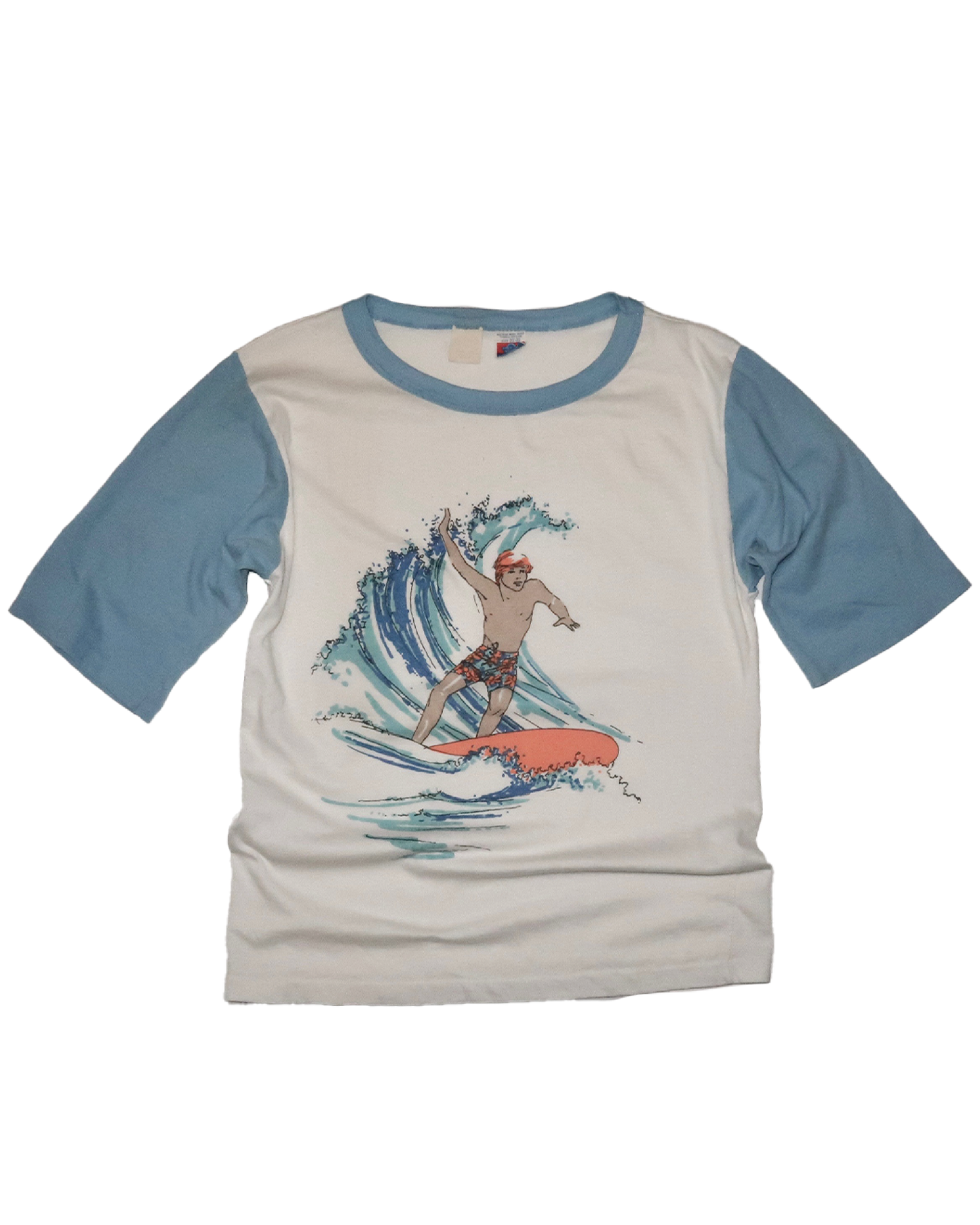 surf wave tee