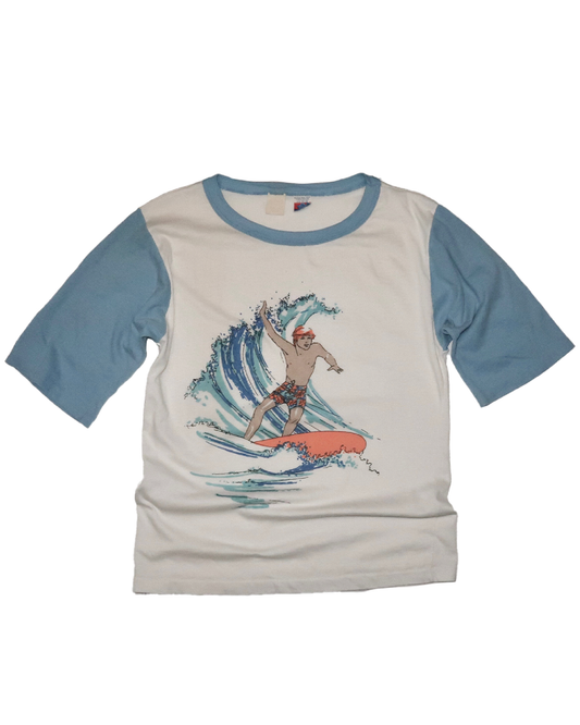 surf wave tee