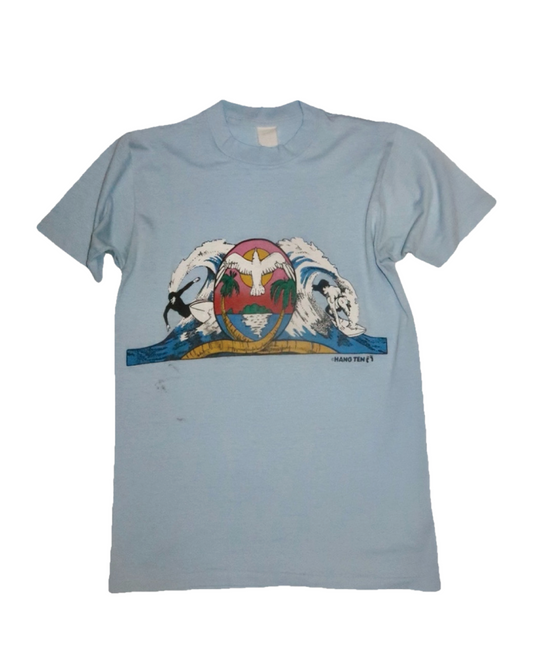 hang ten surf tee